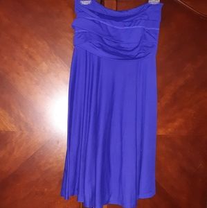 Size small purplish blue dress